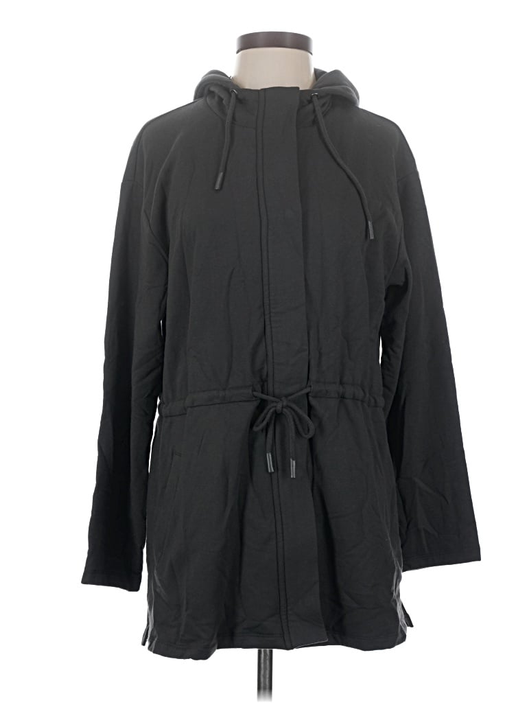 Pre-owned Barefoot Dreams Raincoat In Black