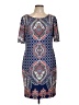 Antonio Melani Paisley Blue Casual Dress Size 10 - photo 1