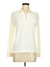 Talbots Ivory Long Sleeve Polo Size M - photo 1