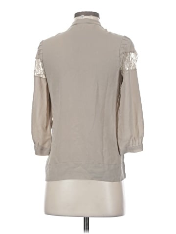 Corey Lynn Calter 3/4 Sleeve Silk Top (view 2)