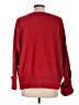 Unbranded 100% Polyester Solid Red Pullover Sweater Size L - photo 2