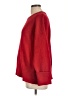 Unbranded 100% Polyester Solid Red Pullover Sweater Size L - photo 5