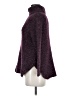 Free People Tweed Purple Turtleneck Sweater Size M - photo 5