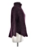 Free People Tweed Purple Turtleneck Sweater Size M - photo 4