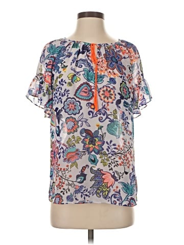 Milly Short Sleeve Blouse (view 1)