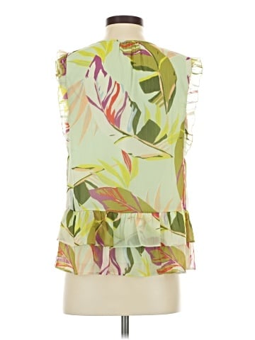 Kaari Blue Sleeveless Blouse (view 2)