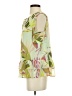 Kaari Blue 100% Polyester Green Sleeveless Blouse Size S - photo 5
