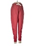 Assorted Brands Solid Red Track Pants Size M - photo 1