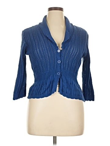Notations 3/4 Sleeve Button-Down Shirt (view 1)