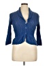 Notations Blue 3/4 Sleeve Button-Down Shirt Size XL (petite) - photo 1