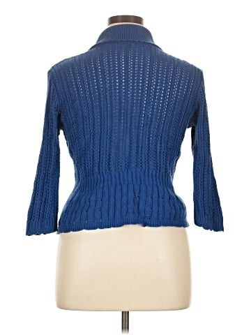Notations 3/4 Sleeve Button-Down Shirt (view 2)