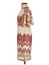 Judith March 100% Polyester Chevron-herringbone Burgundy Cocktail Dress Size S - photo 5