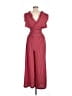 Max Studio Solid Red Jumpsuit Size M - photo 2