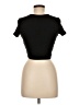 Zara Black Short Sleeve Turtleneck Size M - photo 2