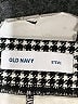 Old Navy Houndstooth Black Casual Pants Size S (petite) - photo 6