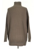Zara Brown Tan Turtleneck Sweater Size S - photo 2