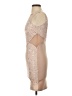 Miss Selfridge Tan Cocktail Dress Size 4 - photo 5