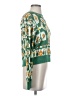 Electric & Rose Print Green Pullover Sweater Size XS - photo 4