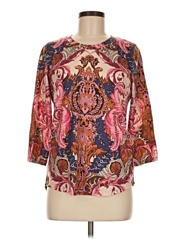 One World 3/4 Sleeve Blouse (view 1)