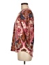 One World Pink 3/4 Sleeve Blouse Size M - photo 5