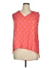 Escapada 100% Rayon Orange Sleeveless Blouse Size XL - photo 1