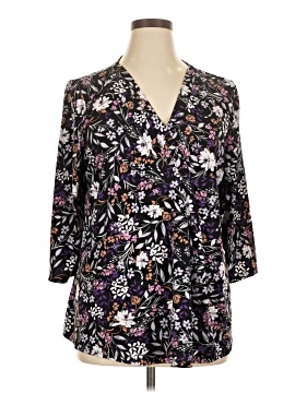Lane Bryant 3/4 Sleeve Blouse