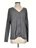 wonderly Gray Long Sleeve Top Size XS - photo 1
