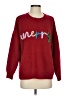 Shein 100% Acrylic Graphic Red Pullover Sweater Size 4 - photo 1