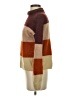 Love By Design Color Block Brown Turtleneck Sweater Size S - photo 5