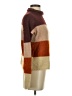 Love By Design Color Block Brown Turtleneck Sweater Size S - photo 4