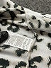Banana Republic 100% Polyester Animal Print Silver Long Sleeve Blouse Size XS - photo 8