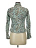 Bellezza Paisley Teal Long Sleeve Blouse Size M - photo 2