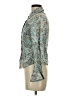 Bellezza Paisley Teal Long Sleeve Blouse Size M - photo 5