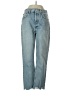AGOLDE 100% Organic Cotton Hearts Blue Jeans Size 26 waist - photo 1
