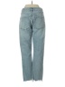 AGOLDE 100% Organic Cotton Hearts Blue Jeans Size 26 waist - photo 2