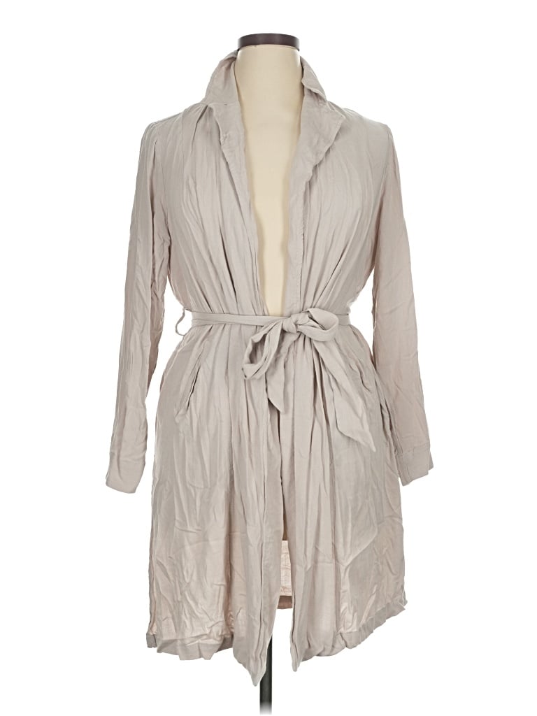 Pre-owned Assorted Brands Trenchcoat In Brown