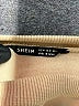 Shein 100% Polyester Tan Sweatshirt Size 6 - photo 7