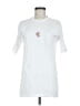 Assorted Brands Floral White Short Sleeve T-Shirt Size M - photo 1
