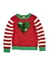 Holiday Time 100% Acrylic Hearts Red Pullover Sweater Size 7 - photo 1