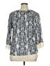 Style&Co Blue 3/4 Sleeve Blouse Size XL - photo 2