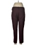 Cartonnier Solid Burgundy Casual Pants Size 8 - photo 2