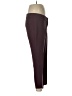 Cartonnier Solid Burgundy Casual Pants Size 8 - photo 4