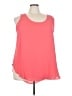 Decree 100% Polyester Pink Sleeveless Blouse Size 3X - photo 1