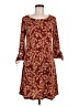 MSK Brown Casual Dress Size M (petite) - photo 1