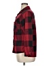 Eye Candy 100% Polyester Plaid Burgundy 3/4 Sleeve Blouse Size 1X - photo 5
