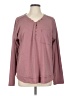 New In Burgundy Long Sleeve Top Size L - photo 1