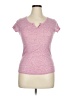 Bongo Tweed Pink Short Sleeve Henley Size XL - photo 1