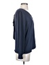 Ann Taylor LOFT 100% Polyester Blue Long Sleeve Blouse Size S - photo 4
