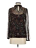 Bobeau 100% Polyester Black Long Sleeve Blouse Size S - photo 1