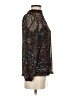 Bobeau 100% Polyester Black Long Sleeve Blouse Size S - photo 4